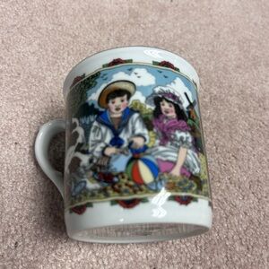 Royal Worcester Collectable Childrens Birthday Mug  Sue Scullard 1990 Wednesday